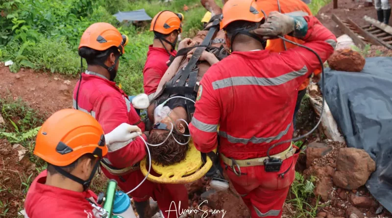 nicaragua, rescate, bonanza, mina, atrapados