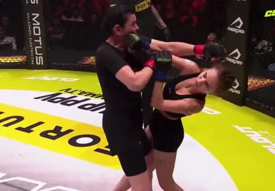 virales, pelea, mma, mujer de 50 años, exnovia, noticias, polonia, viral,