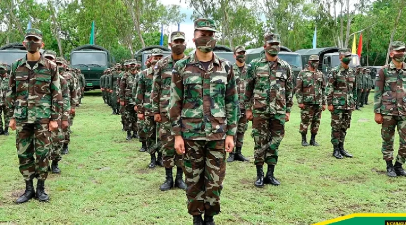 matagalpa, ejercito de nicaragua, tiros, ejercicio, combate