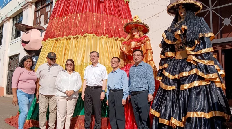 nicaragua, leon, bienvenida, delegacion de china