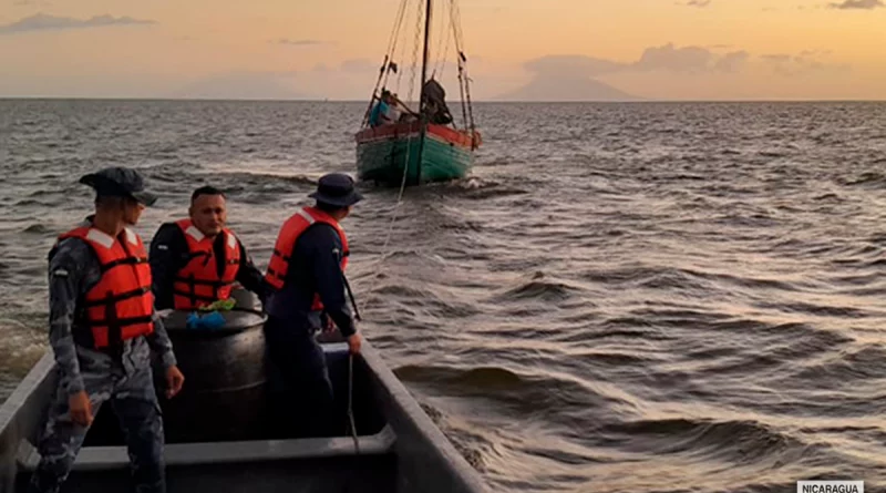 fuerza naval, nicaragua, ejercito de nicaragua, búsqueda, salvamento, rescate,