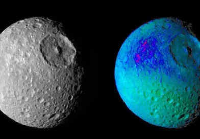 descubren, estrella de la muerte, Saturno, lunas más pequeña de saturno, océano, Mimas, secreto, develan, océano joven oculto,