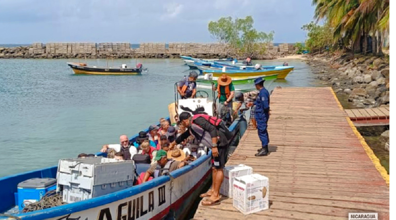 nicaragua, fuerza naval, protección, embarcaciones