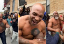 pelea, sin camisa, Mike Tyson, boxeador