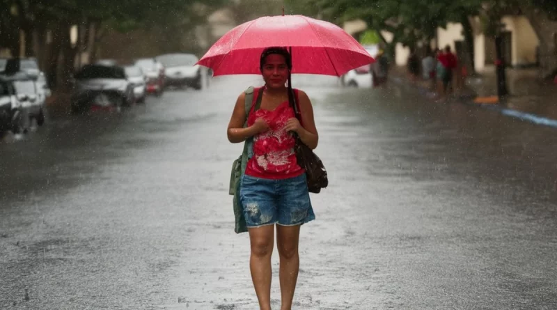 nicaragua, clima, ineter,pronostico del clima, ambiente caluroso, lluvias, tormentas eléctricas