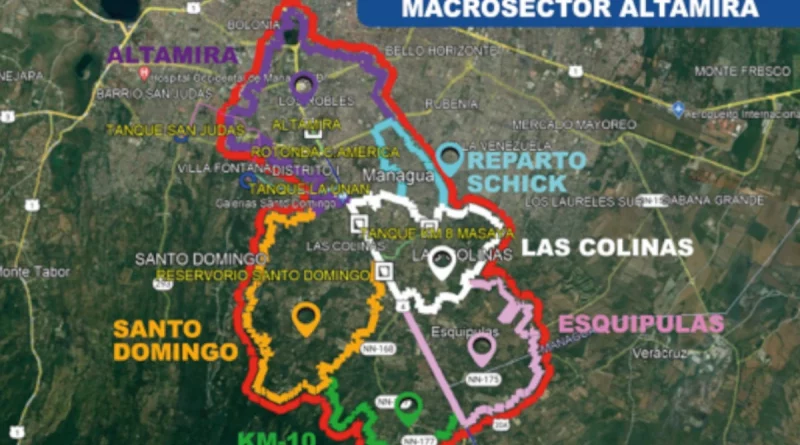 enacal, nicaragua, pozo, managua, Altamira, macrosector, agua