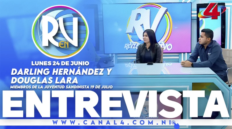 nicaragua, entrevista, revista en vivo, juventud sandinista,