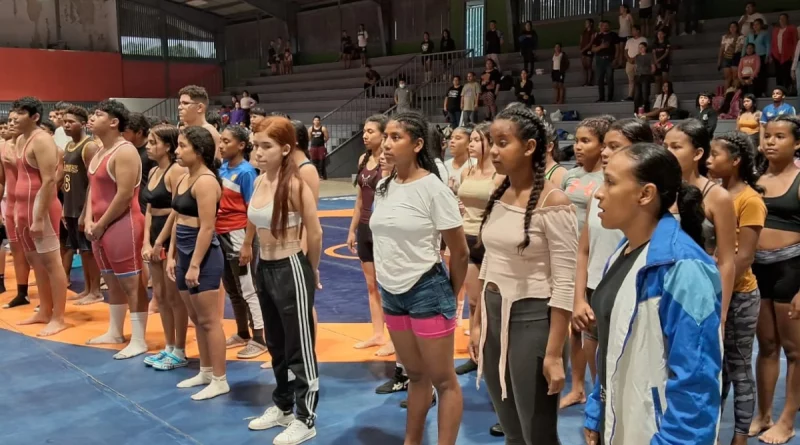 nicaragua, juegos escolares, lucha olimpica, jovenes
