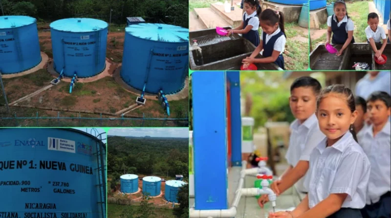 nicaragua, nueva guinea, sistema de agua, mejoramiento