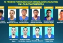 nicaragua, policia nacional, captura de delincuentes, seguridad ciudadana