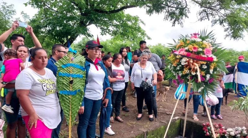 carazo, nicaragua, militancia sandinista, heroe de la paz,