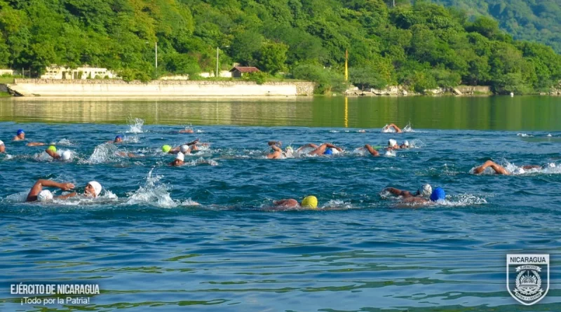 ejercito de nicaragua, curso, natación, triatlón, Managua, nicaragua,