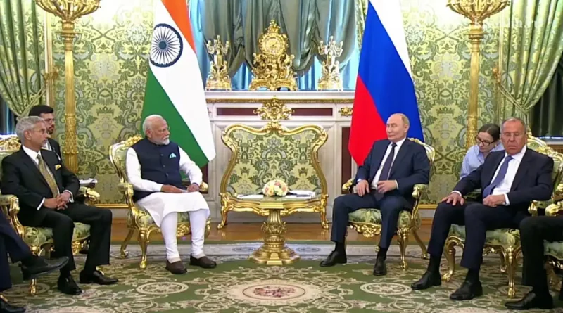 Moscú, Rusia, Presidente de Rusia, Putin, Modi, MInistro de la India, negociaciones, reunión, asociación Estratégica privilegiada,