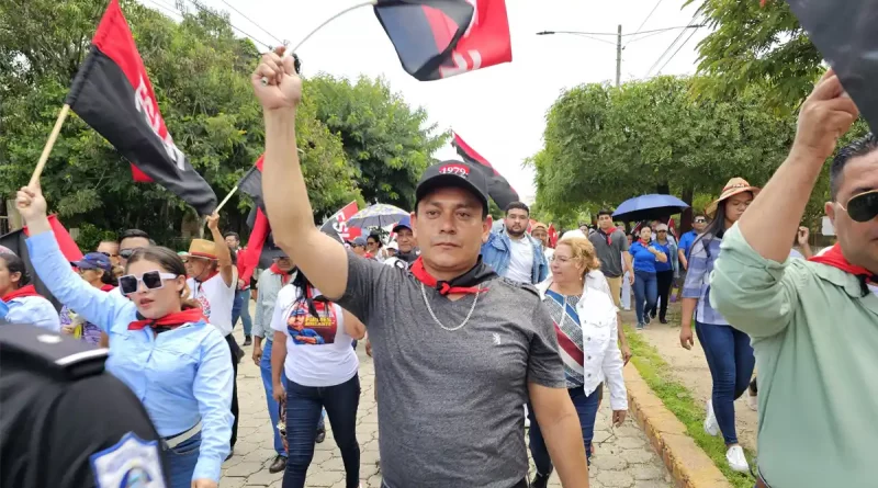 Militante Sandinista, Conmemoran el 97 Aniversario, Coronel Rufo, Agusto Sandino, Batalla de Ocotal,