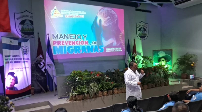 nicaragua. ministerio del interior, manejo de migra;a, personal, capacitación, prevención