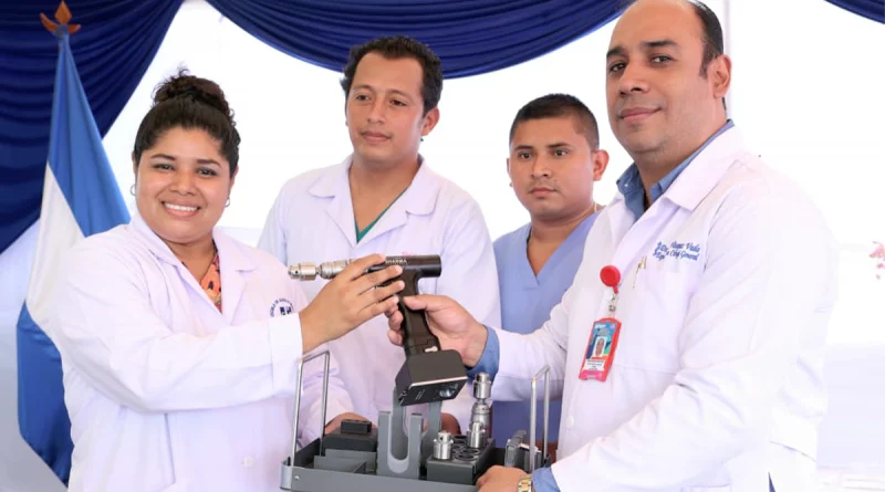 nicaragua, hospitales de nicaragua, taladros de ultima tecnologia, cirugias ortopedicas,