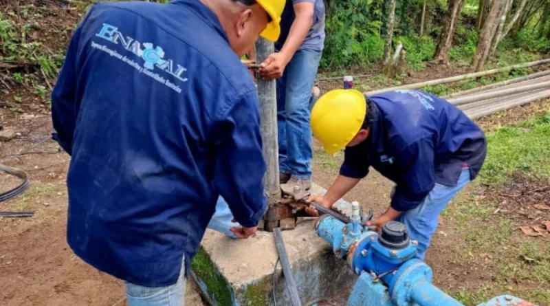 Niquinohomo, Nicaragua, ENACAL, sistema de agua, rehabilitación, agua, Nicaragua,