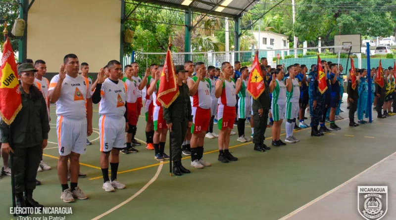 nicaragua, voleibol, ejercito de nicaragua, campeonato de voleibol