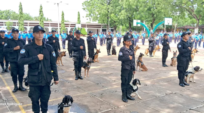 nicaragua, ministerio del interior, guias caninos, sistemas penitenciarios,