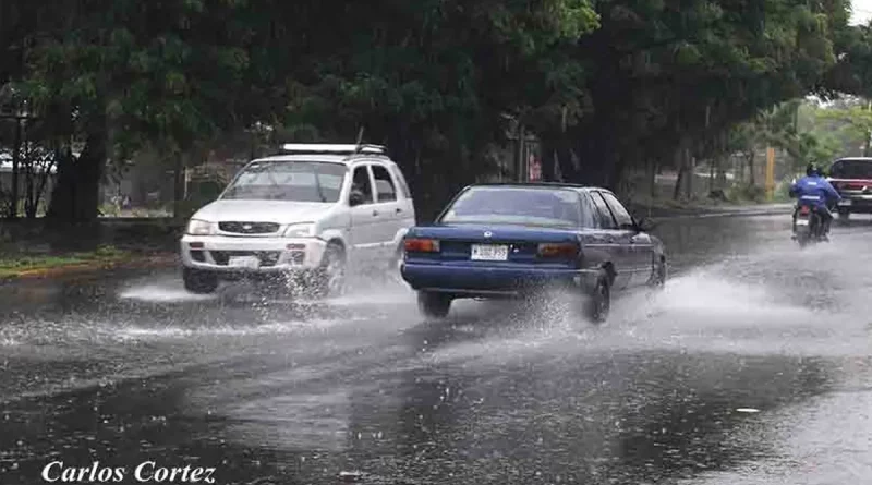 lluvia, INETER, clima, pronostico, Nicaragua, pronostico nacional, viernes, carros, autos,