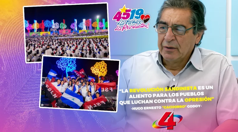 revista en vivo, hugo ernesto godoy, managua, canal 4, 45/19