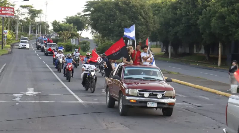 45/19, diana, Ministerio de Interior, Managua, alegría, tiempos de victorias, celebración, Policía Nacional, Bomberos,