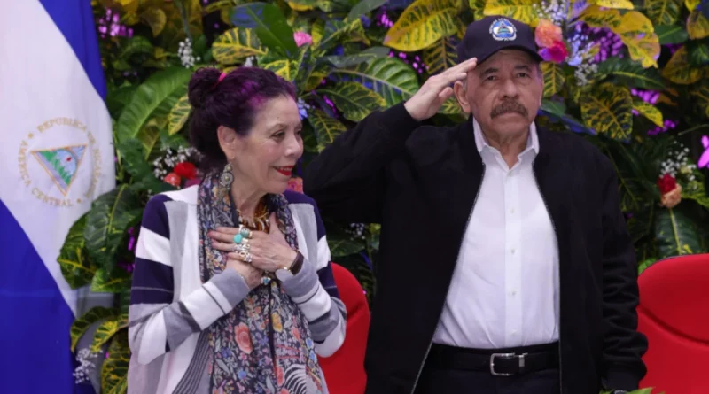 nicaragua, rosario Murillo,daniel ortega, fuerza aerea, aniversario, 45 aniversario