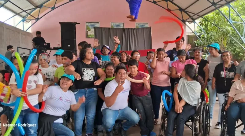 Hogar pajarito Azul, actividades, Promotoría solidaria, Juventud Sandinista, sonrisa, Pajarito Azul,