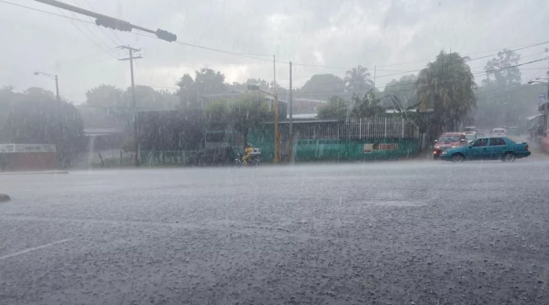 clima, ineter, nicaragua, lluvias, tormentas electricas