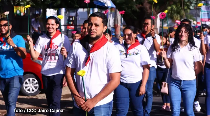 nicaragua, juventud sandinista, 45/19, triunfo de la revolucion, fsln,