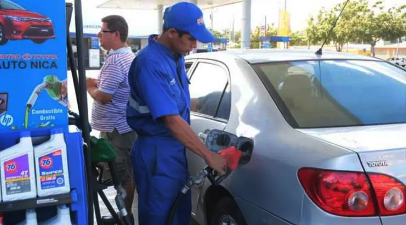 ine, gasolina, nicaragua, sin variacion, precios de gasolina