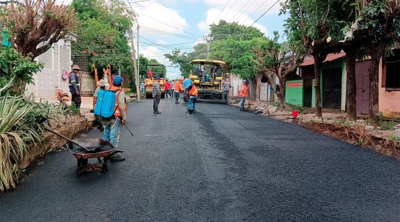 alcaldia de managua, nicaragua, calles para el pueblo, barrio san judas,