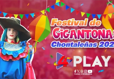 nicaragua, video, canal 4, juigalpa, chontales, festival de gigantonas, festival