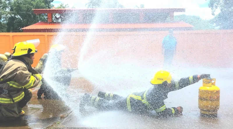 nicaragua, bomberos unidos, managua, accidentes con gas licuado, petroleo