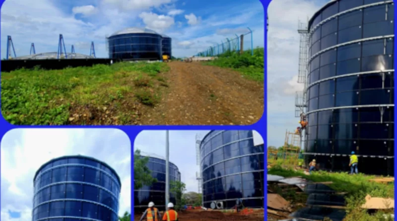 tanques de agua, mejoramiento, construcción, agua, enacal, almacenamiento, león, nicaragua