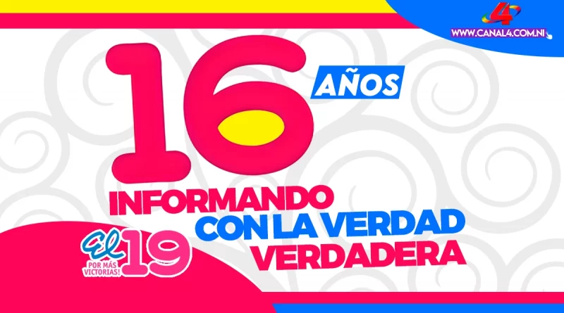 el 19 digital, 16 aniversarrio, nicaragua, noticias,