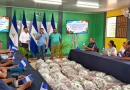 nicaragua, gobierno sandinista, deporte, escuelas, entrega de material, deportivo