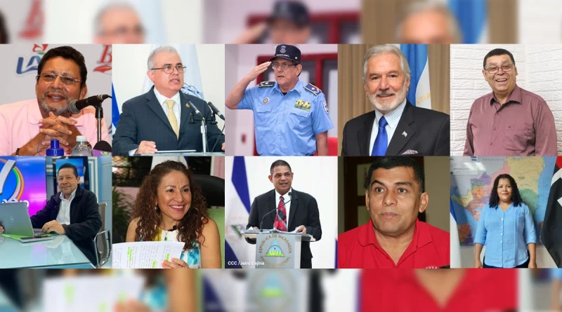 nicaragua, gobierno de nicaragua, asesores presidenciales con rango de ministros, gobierno de nicaragua,