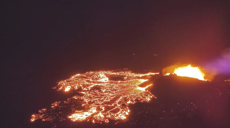 islandia, video, internacionales, volcan, erupcion volcanica,