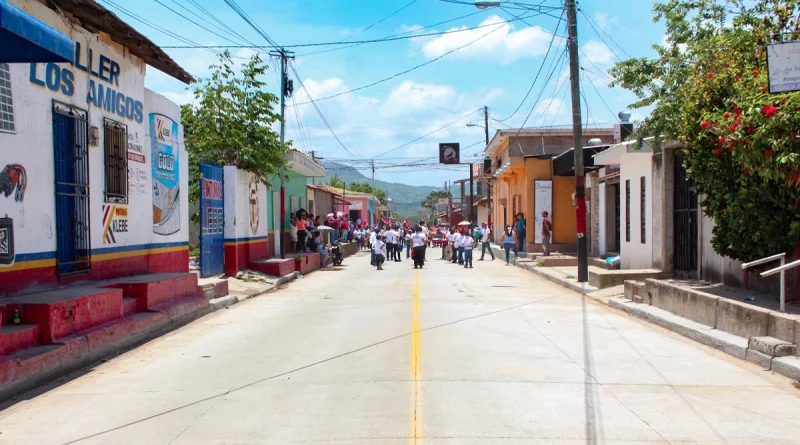 ocotal, ministerio de hacienda y credito, proyecto vial, nicaragua,