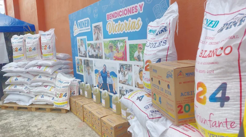 nicaragua, merienda escolar, zelaya central, caribe sur,