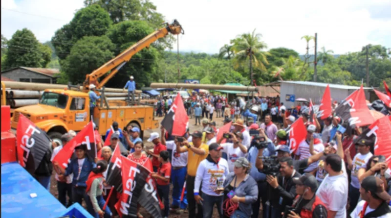 nicaragua, proyecto de energia electrica, nueva segovia, las manos, nicaragua, comunidad