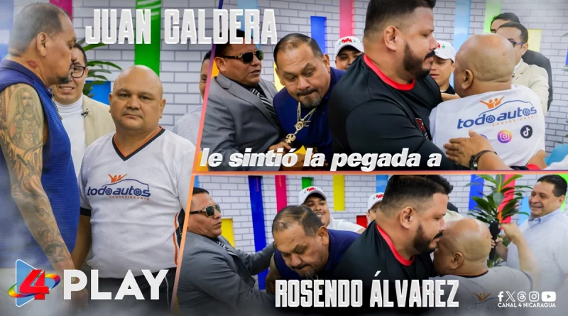 juan caldera, rosendo alvarez, video, pelea, polideportivo alexis arguello, tik tok, influencer, boxeo