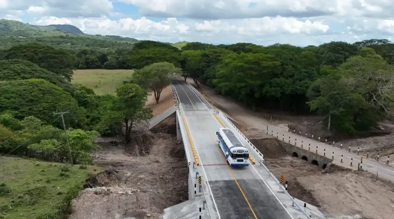 Puente Pasle, carreteras nicaragua, puentes nicaragua, mti, matafgalpa, ciudad dario,