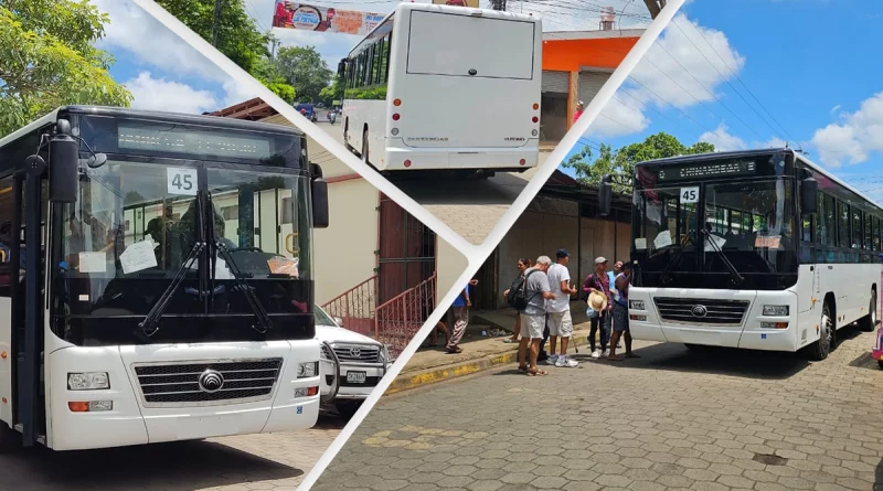 buses chinos, nicaragua, chinandega, el viejo,