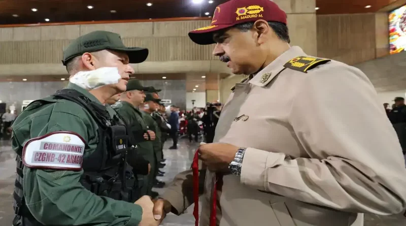 venezuela, maduro, presidente, nicolas maduro, golpe de estado, guardia bolivariana, aniversario 87, intentona golpista, ciber-facista, criminal, enfrentamiento,