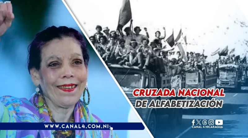 nicaragua, vicepresidenta de nicaragua, rosario murillo, cruzada nacional de alfabetizacion,