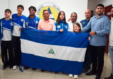 comité olímpico nicaragüense, ind, taekwondo, atletas, abanderamiento, panamericano,