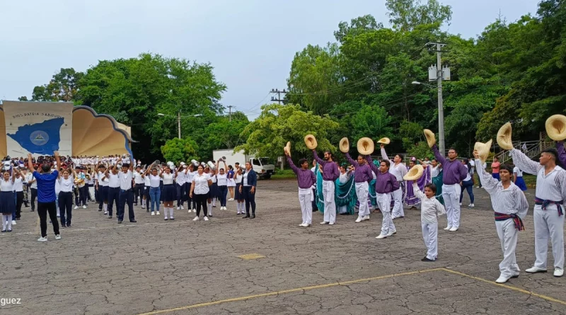 fiestras patrias, nicaragua, managua, presentacion cultural, centros educativos,