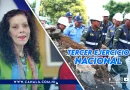 nicaragua, ejercicio nacional de proteccion de la vida, rosario murillo, vicepresidenta de nicaragua,